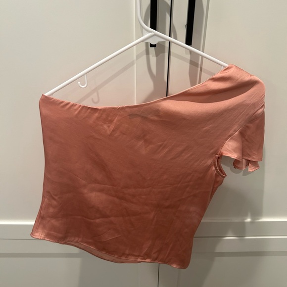 NWT Banana Republic One Shoulder Blouse Size XS - Picture 4 of 4